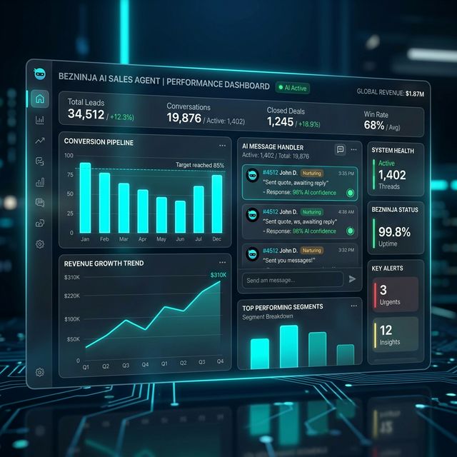 Bezninja AI Sales Dashboard